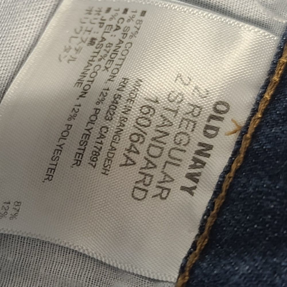 Old Navy Dark Blue Jean Capris - Picture 6 of 7